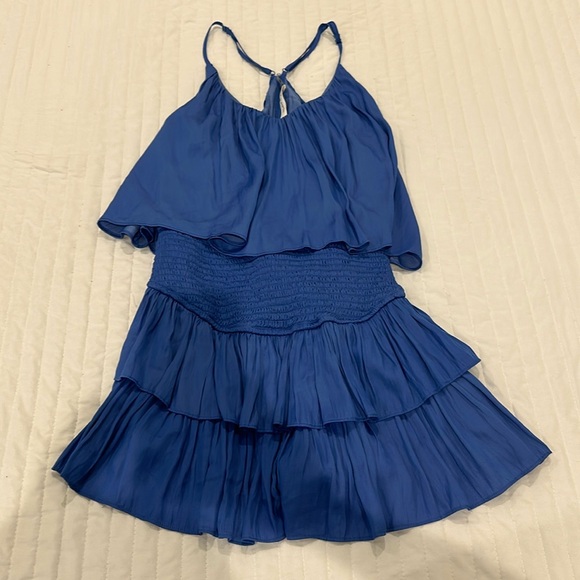 Mustard Seed Pants - Blue Romper! Worn Once! Great Condition!💙